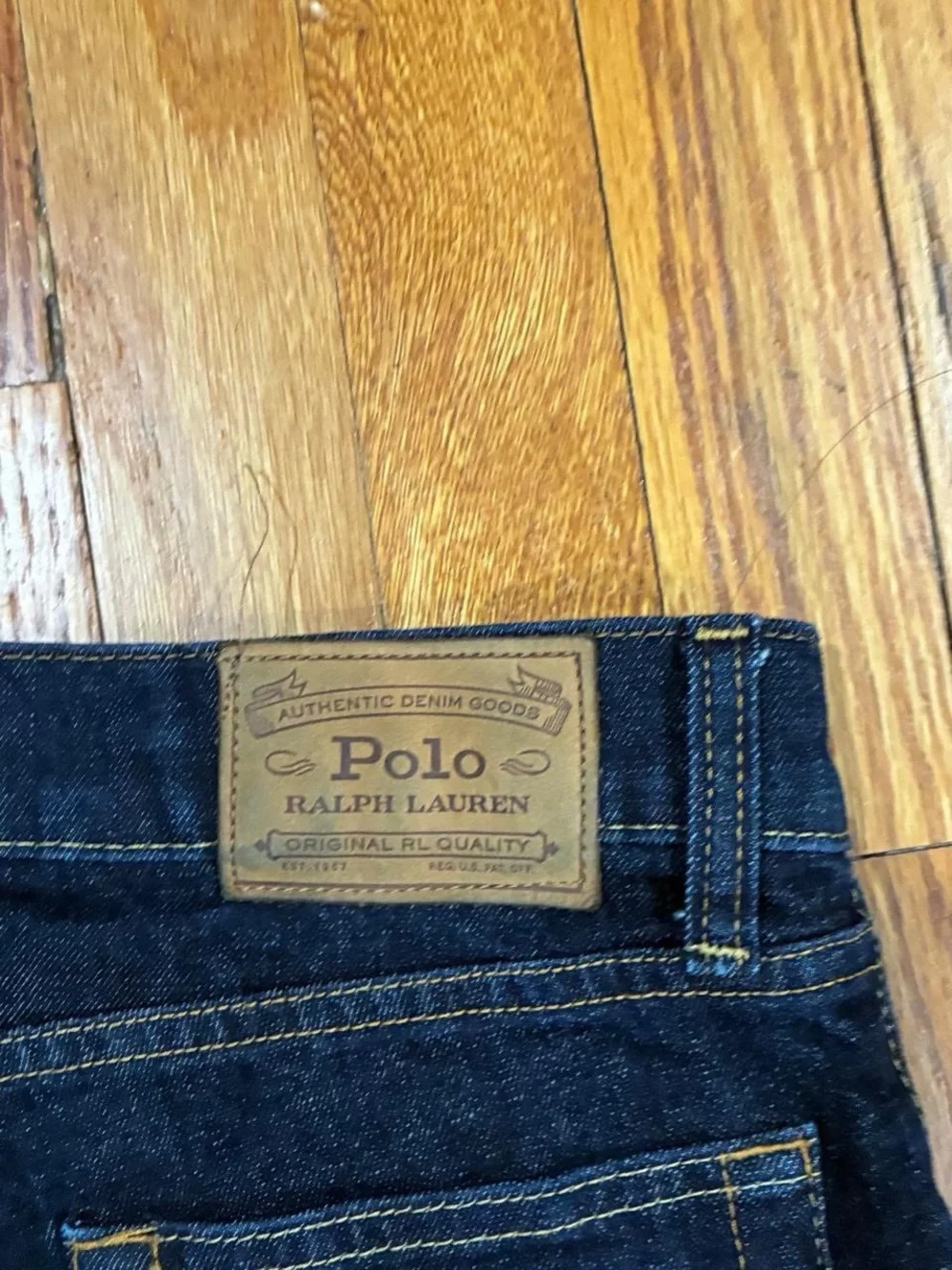 Polo by Ralph Lauren Dark Wash Slim Straight Jeans
